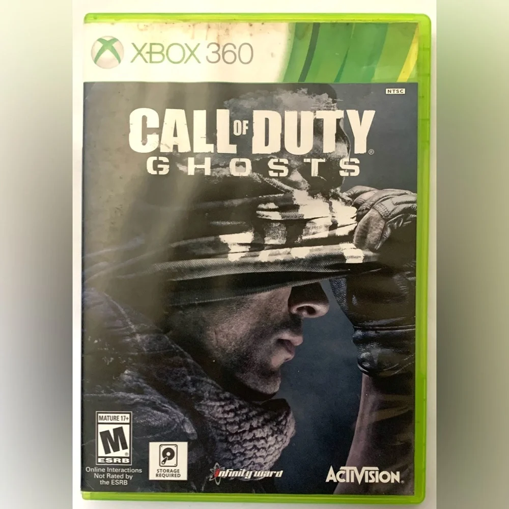 Call of Duty: GHOSTS Complete Discs Inserts Case (Xbox 360, 2013)